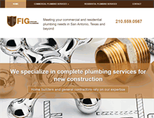 Tablet Screenshot of figplumbing.com